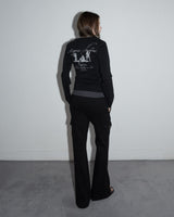 Jagiya Crew Neck Long Sleeve Black