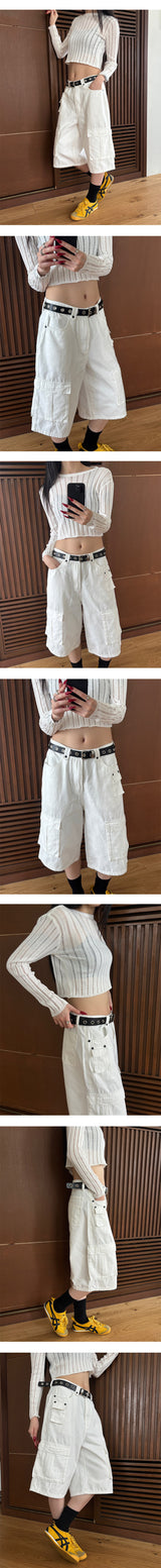 シースルークロップニット(3color)