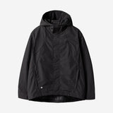 Nylon RIB Flash Line Jacket - BLACK