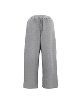 Pintuck Line Wide Sweatpants