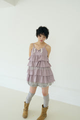 CHOCOLAT CANCAN DRESS (LILAC)