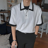 ASCLO Era Bicolor Collar Short Sleeve T (2color)