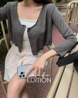 【MADE】Summer crop cardigan