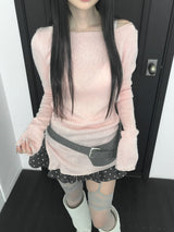 strawberry cutting knit