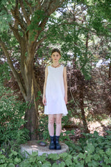 BACK RIBBON DRESS (2 COLORS)