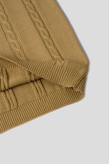 アルパインケーブルカラーニット – L, XL (8 Colors)
