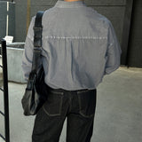LMN Sensitive Vintage Cotton Oversized Fit Shirt (9 colors)
