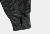 Can't Vint Dying Overfit Hooded Knit Zip-Up