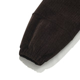 Corduroy bomber jacket / Brown