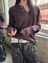 [Unisex] リラックスゴルジフードスリーブ(4color)