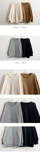 Bor dotom Round Knit