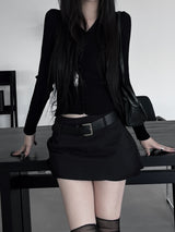 V-neck care cardigan (2color)