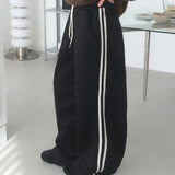Paul Two Lines Track Coloring Wide Sweatpants