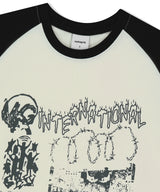 インターナショナルラグランLS Tシャツ