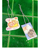 UnsocialNight original design wooden tone cute Oli frog oliwa co-branded イラスト入りアロマセラピーカード