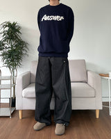 Side Snap Denim Pants