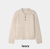 Tessie Stitch High Neck Two-Way Knit