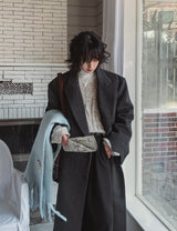 Leak damage wool double coat