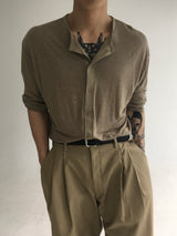 herring bermuda denim slacks(2colors)