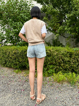 LIGHT BLUE DOT DENIM PANTS 21101