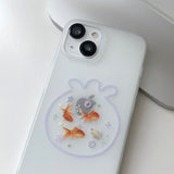 Goldfish Fishbowl Phone Case_matt