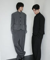 [DOJINOI] POT CROP JACKET GREY
