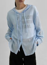 [MADE] Kissen Summer Overfit Hooded Shirt