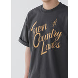 OVER FIT COUNTRY HIGH DENSITY HALF T-SHIRT