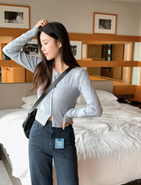 Daily Mood Slim Cable Knit Cardigan (5color)