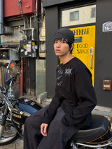 スターリートレースロングスリーブ ブラック