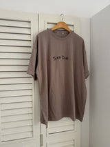 プレミアムコットンオーバーサイズフィットラウンド半袖Tシャツ