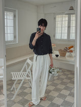 Summer Ice Half Banding Slacks