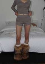 RIB POCKET MICRO SHORTS