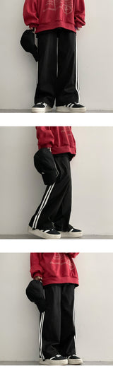 sting double-line banding sweatpants