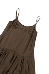 Nina slip dress_brown