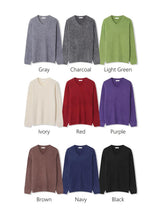 ASCLO Ben Wool V Neck Knit (9color)