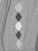 Peace Argyle Collar Cardigan