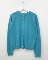Dual-button round cardigan (3color)