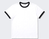 エッセンシャルスタンダード半袖リンガーTシャツ ホワイト