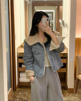 Paddy Big Collar Denim Jacket