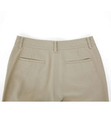 Stripe Bootcut Pants _ BEIGE