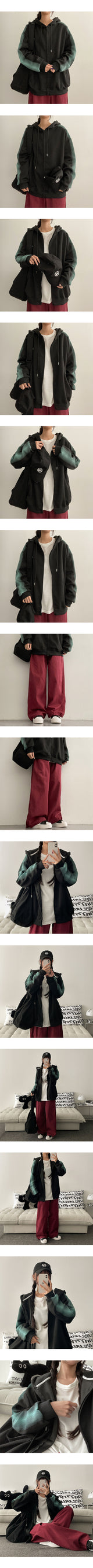 RUTH Hem String Banded Waist Cotton Wide Pants
