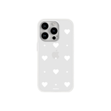 twinkle heart half jelly case
