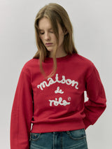 MAISON DE ROLA SWEATSHIRTS RED