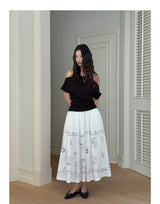 Off Shoulder Ruched Short Sleeve Top