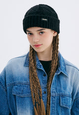 SOFTLY BEANIE BLACK/IVORY
