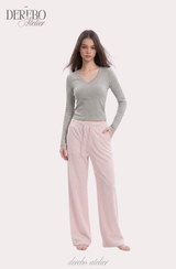 mood check cotton banding casual pants (REGULAR TYPE)