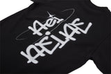 クロームグラフィックTシャツ [ブラック]