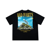 スカルアイランドボクシーTシャツ