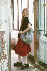 Katie Frill Midi Skirt (red)